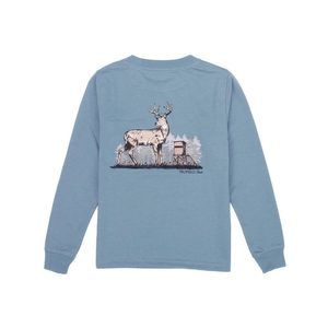 LD Deer Season LS Steel Blue - Properly Tied